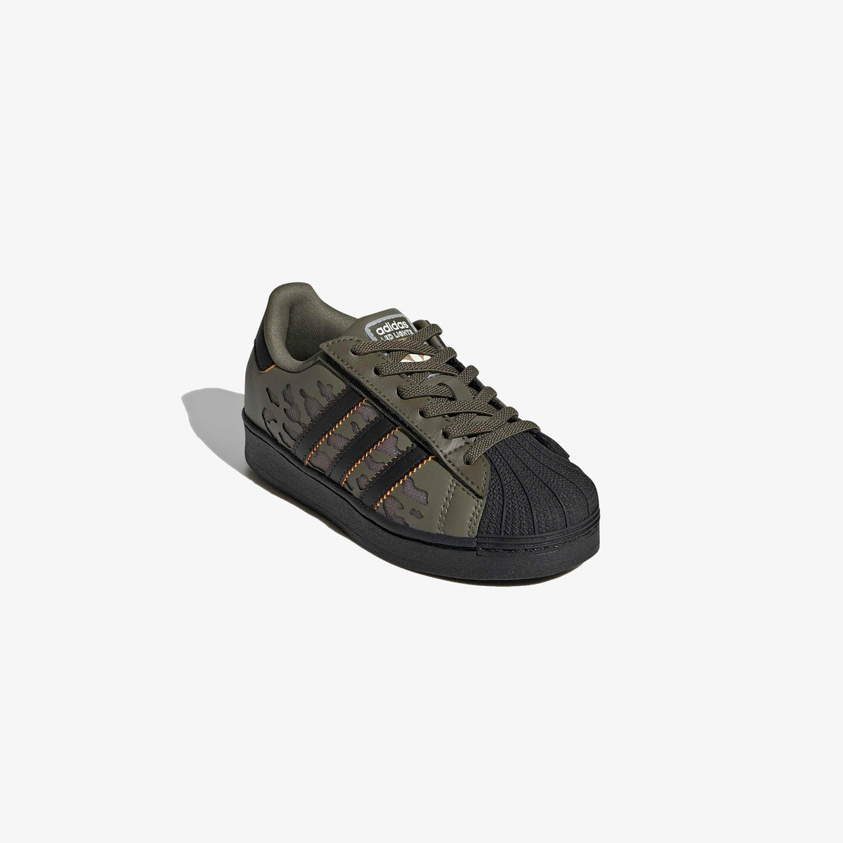 Adidas Superstar Led Lights Comfort Elastic Lace Çocuk Siyah Spor Ayakkabı