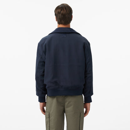 Calvin Klein Nylon Collared Reversible Erkek Mavi Ceket