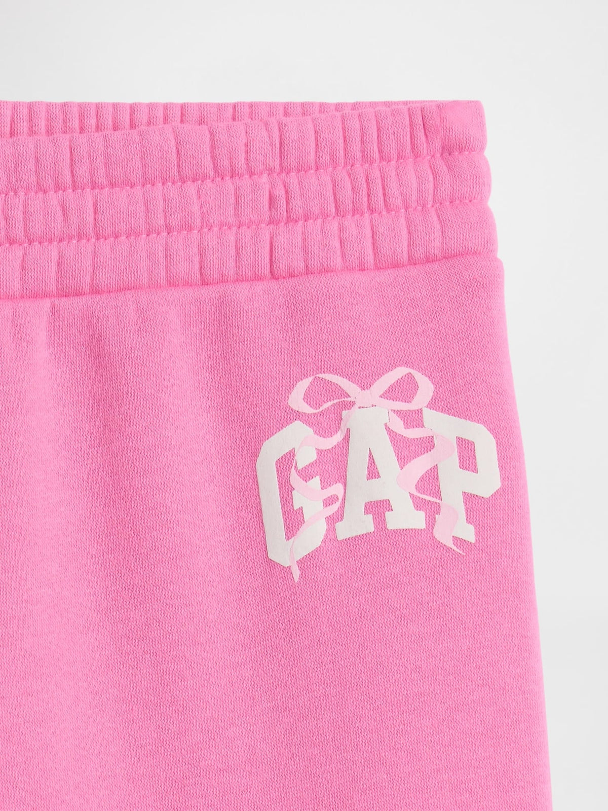 Pembe Grafik Baskılı Bootcut Eşofman Altı