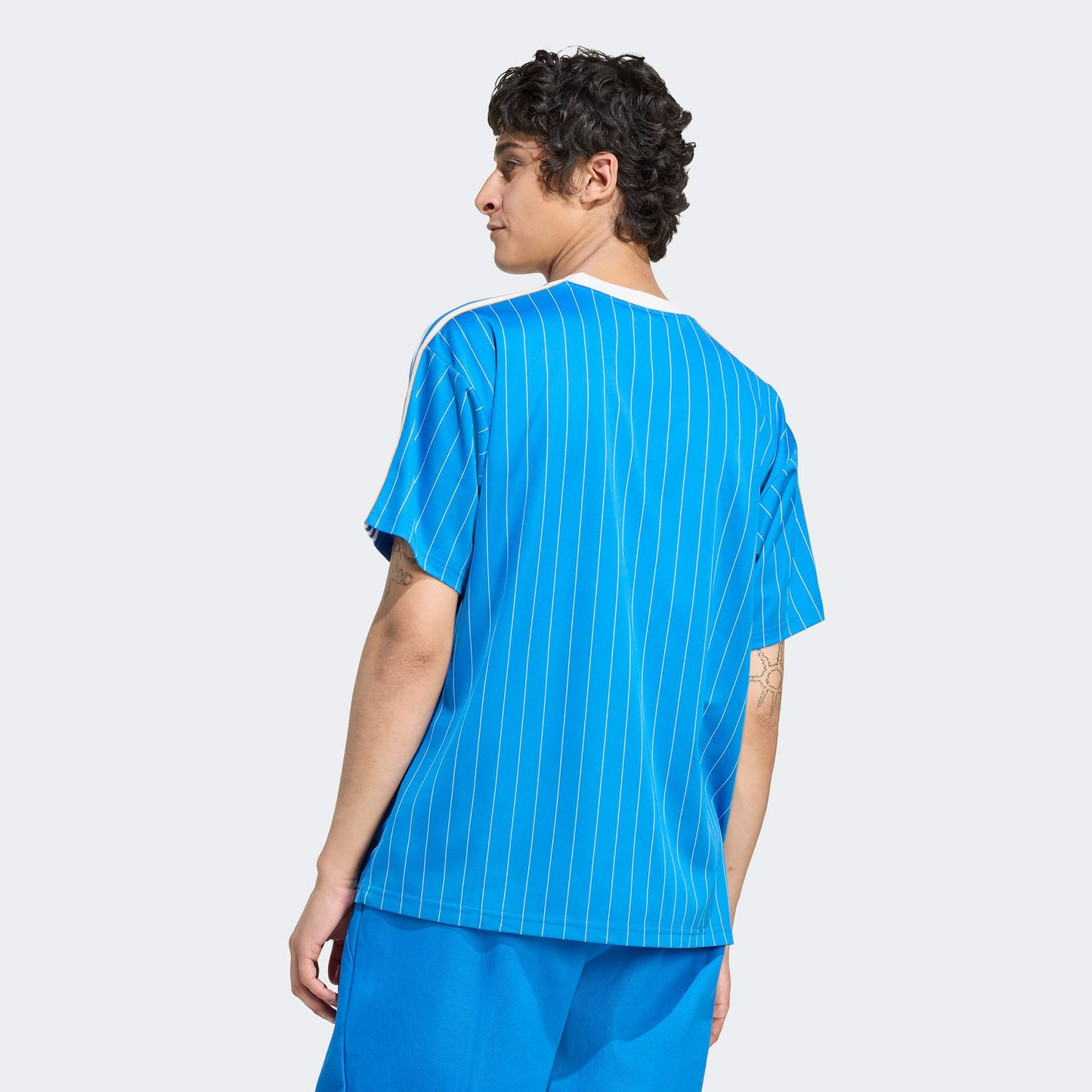 Adidas Real Madrid Terrace Icons Erkek Mavi Forma
