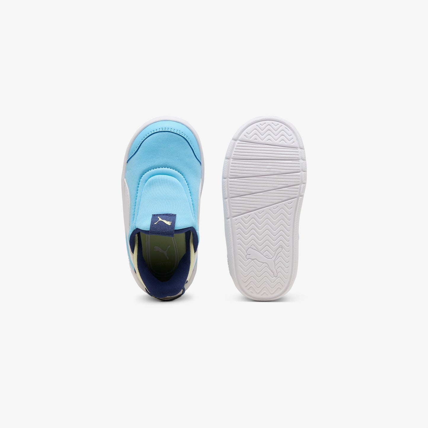 Puma Courtflex V3 Sliptech Çocuk Mavi Spor Ayakkabı