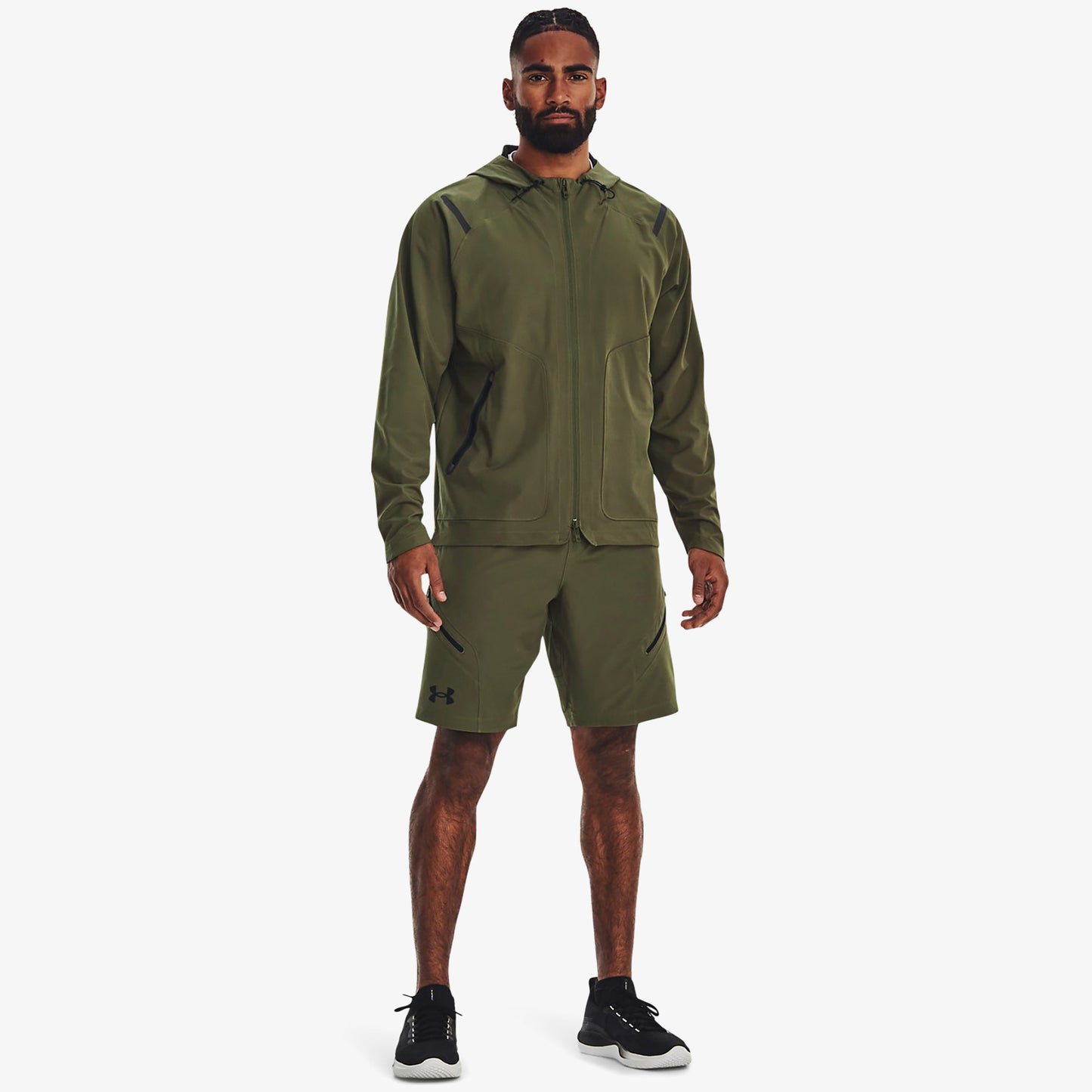 Under Armour Unstoppable Erkek Yeşil Rüzgarlık