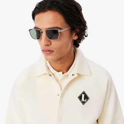 Lacoste Classic Fit Erkek Krem Ceket