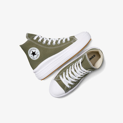 Converse Chuck Taylor All Star Move Platform Unisex Haki Sneaker