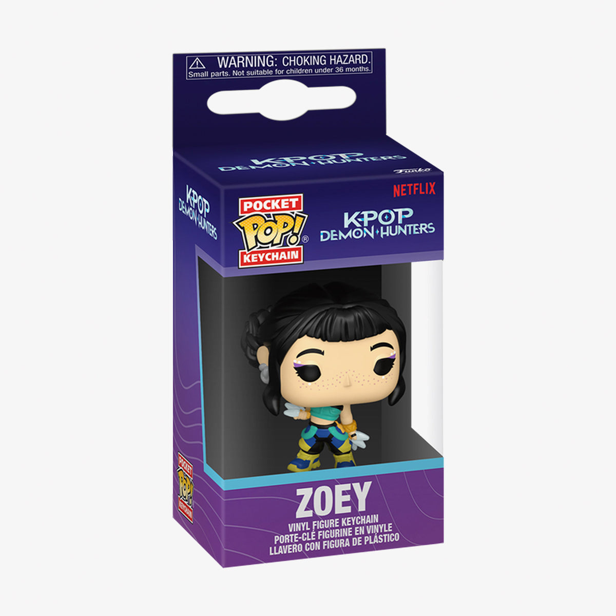 Funko Pocket Pop! Animation: Kpop Demon Hunters Zoey Unisex Renkli Figür