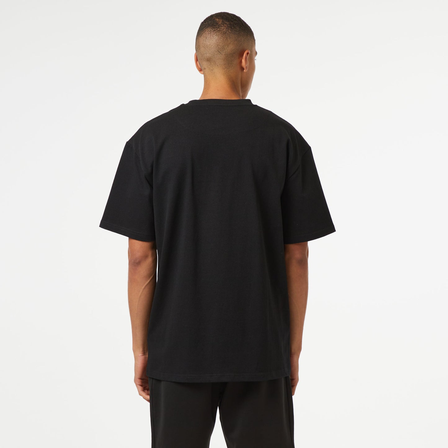 Karl Kani Autograph Heavy Jersey Boxy Erkek Siyah T-shirt