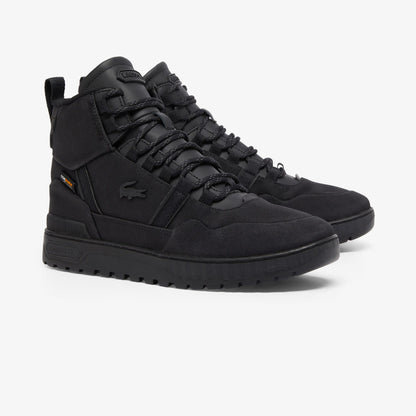 Lacoste T-clip Winter Mid Erkek Siyah Bot