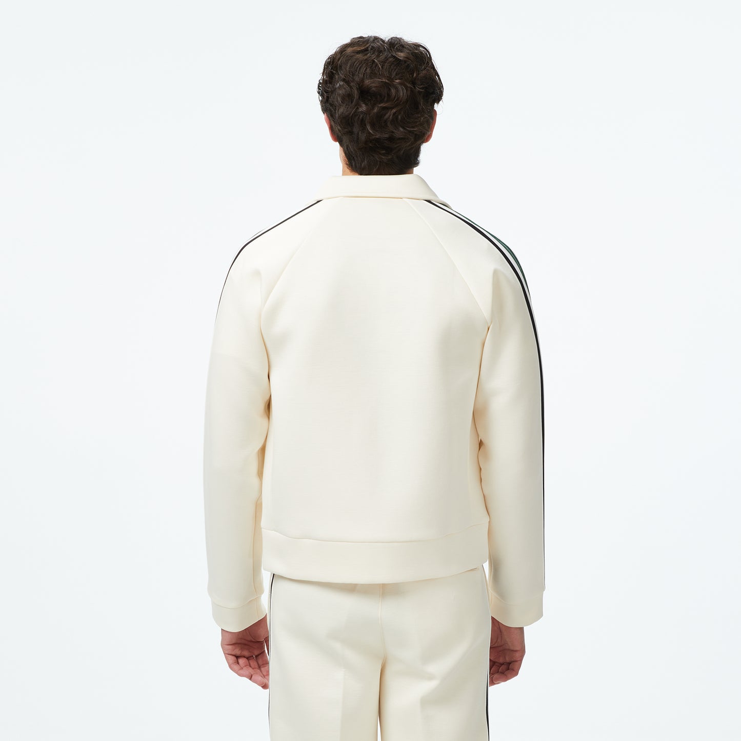 Lacoste Erkek Regular Fit Fermuarlı Krem Sweatshirt