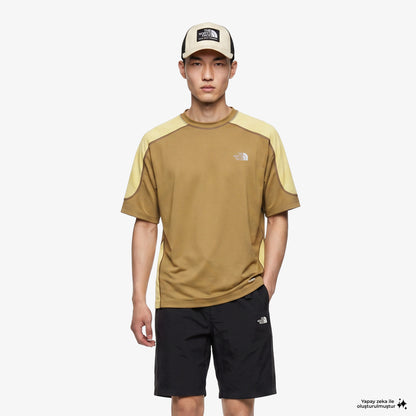 The North Face Nse Lightrange Erkek Sarı T-shirt