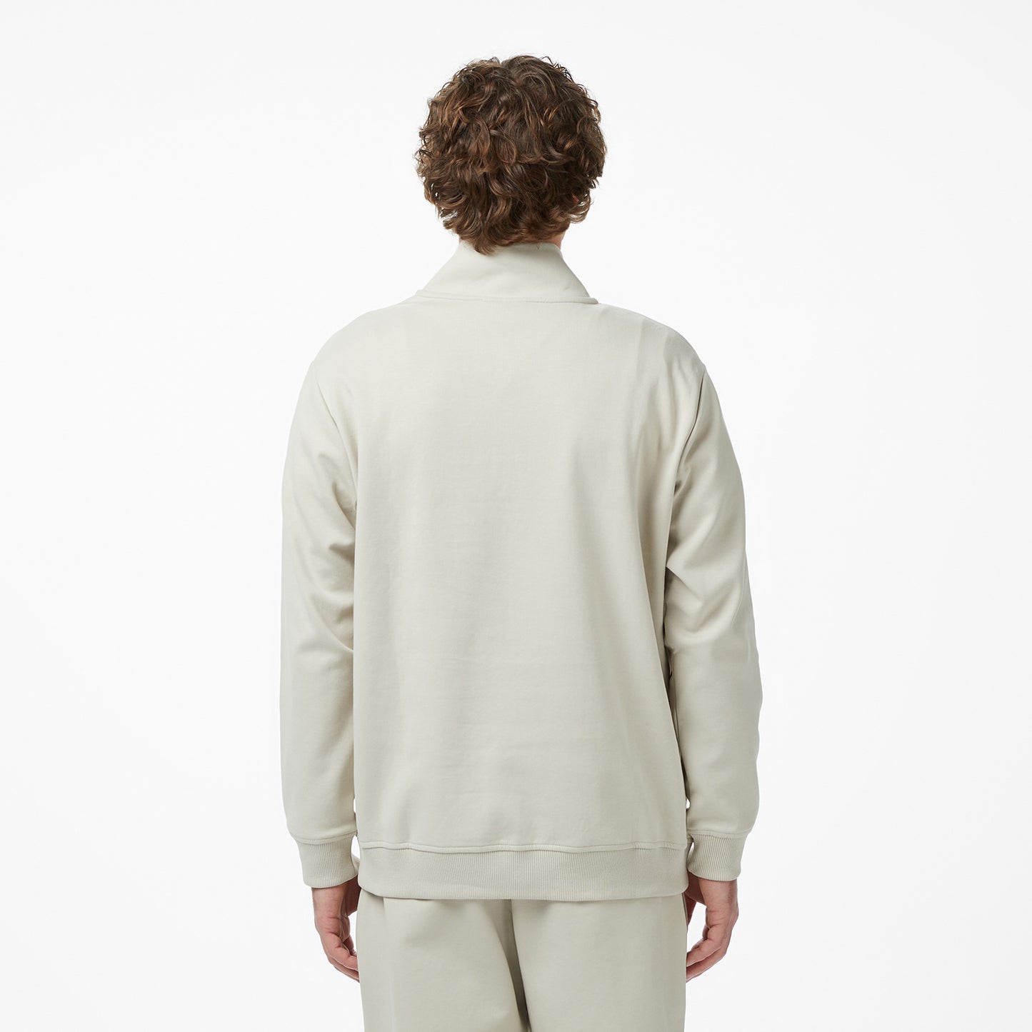 United4 Regular Fit Erkek Krem Sweatshirt