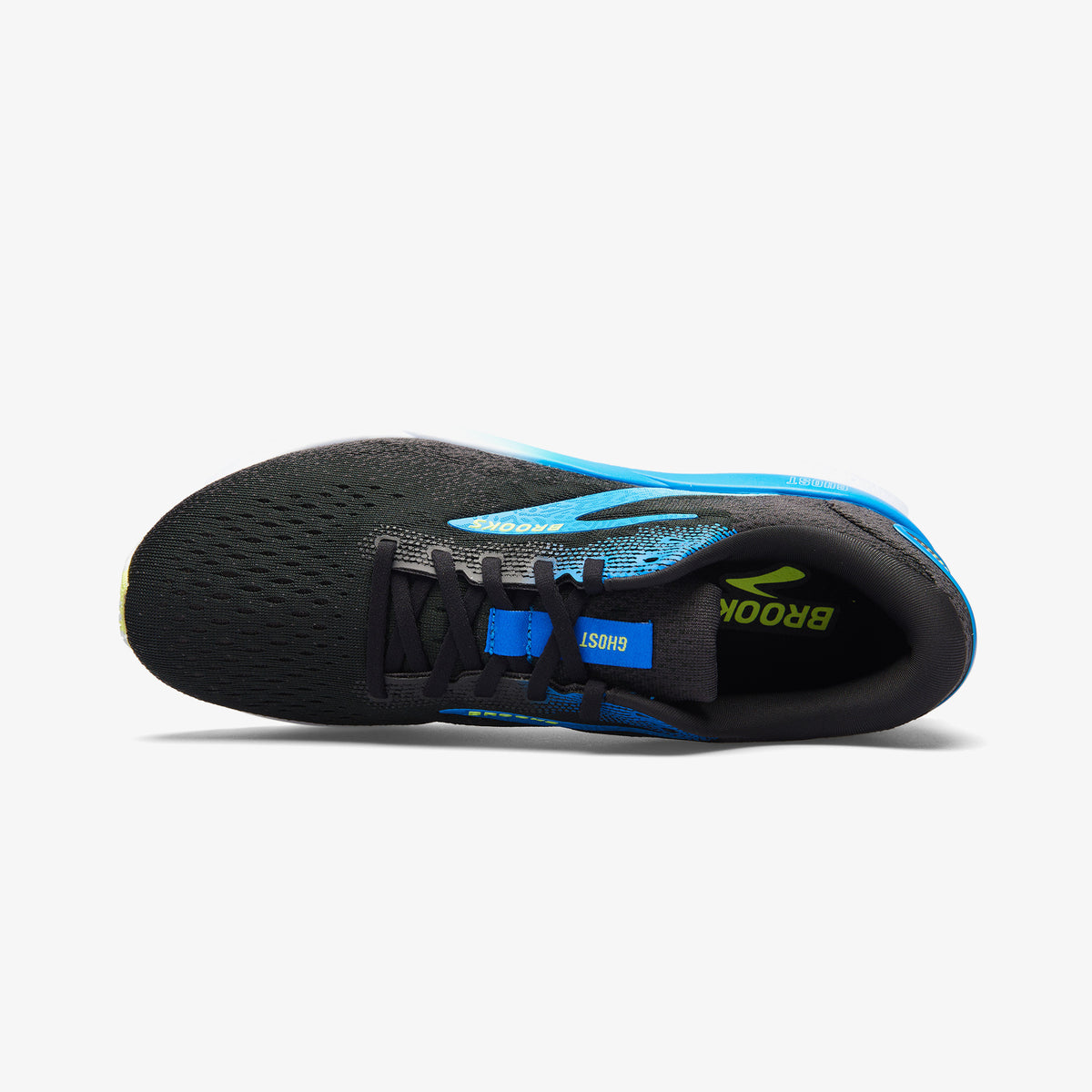 Brooks Ghost 16 Erkek Siyah/mavi Koşu Ayakkabısı