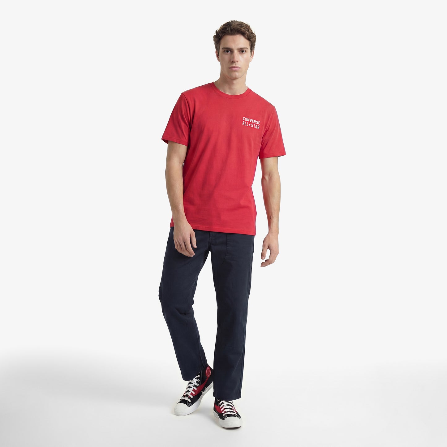 Converse Retro Chuck Taylor Erkek Kırmızı T-shirt