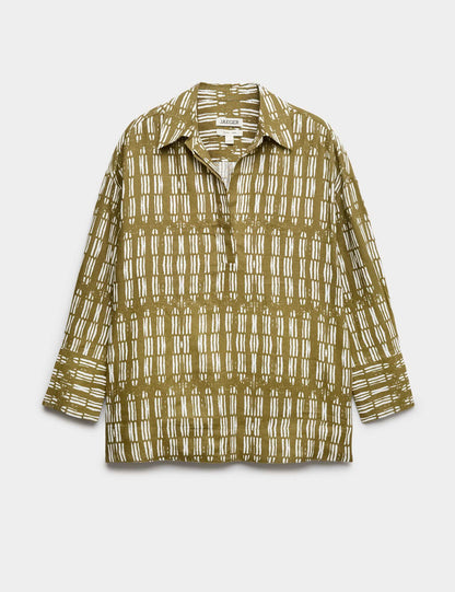 Keten Popover Bluz