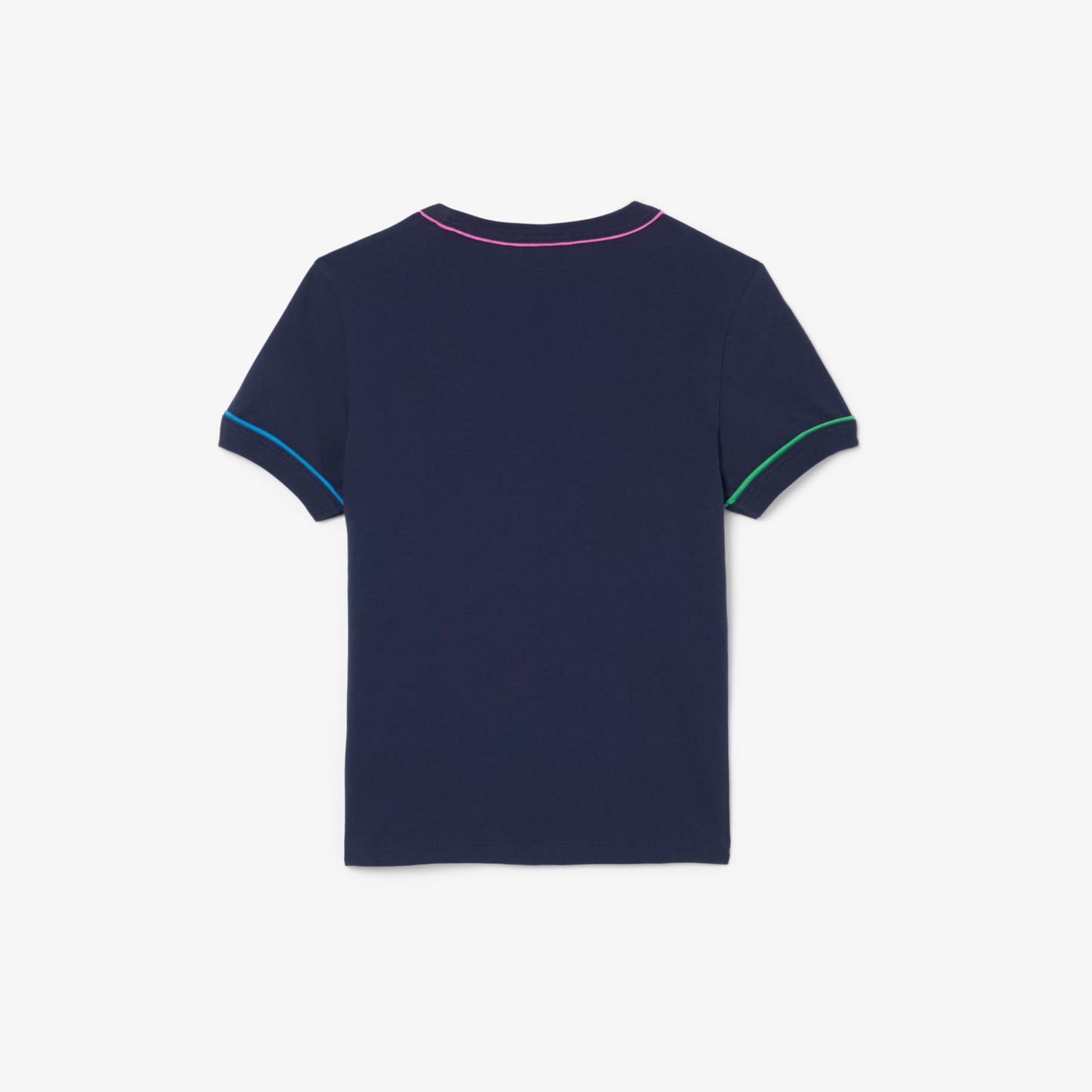 Lacoste Çocuk Bisiklet Yaka Lacivert T-shirt