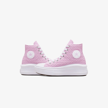 Converse Chuck Taylor All Star Move Çocuk Pembe Platform Sneaker