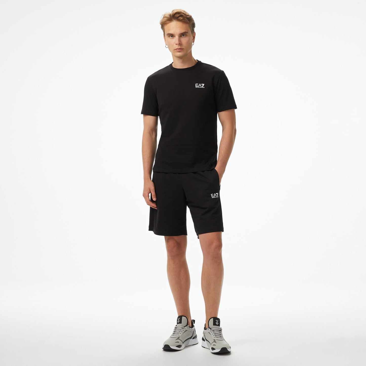 Emporio Armani Core Identify Erkek Siyah T-shirt
