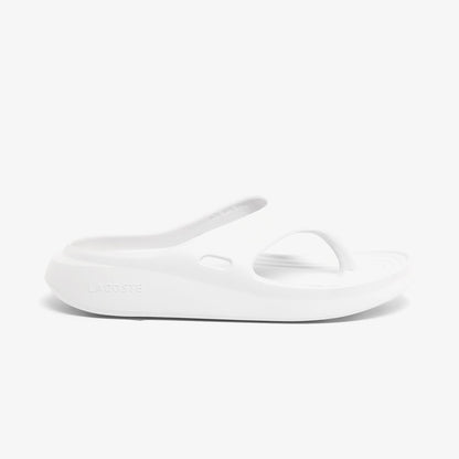 Lacoste Meduz Flip Flop Kadın Beyaz Terlik