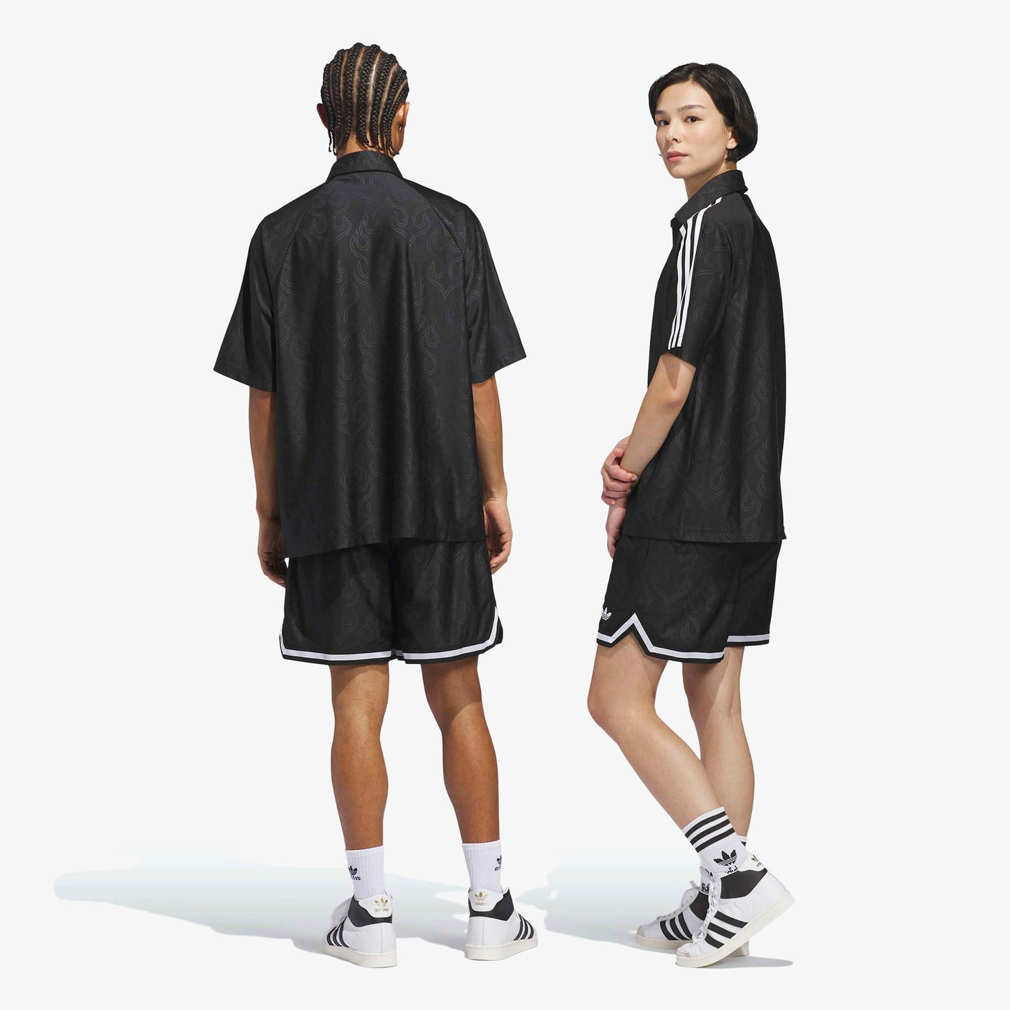 Adidas Jacquard Short Unisex Siyah Şort