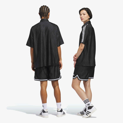 Adidas Jacquard Short Unisex Siyah Şort