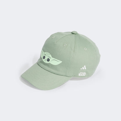 Adidas Star Wars Mandolorian Çocuk Yeşil Şapka