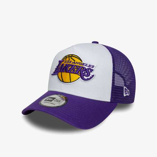 New Era Nba Side Patch Trucker Unisex Mor Şapka