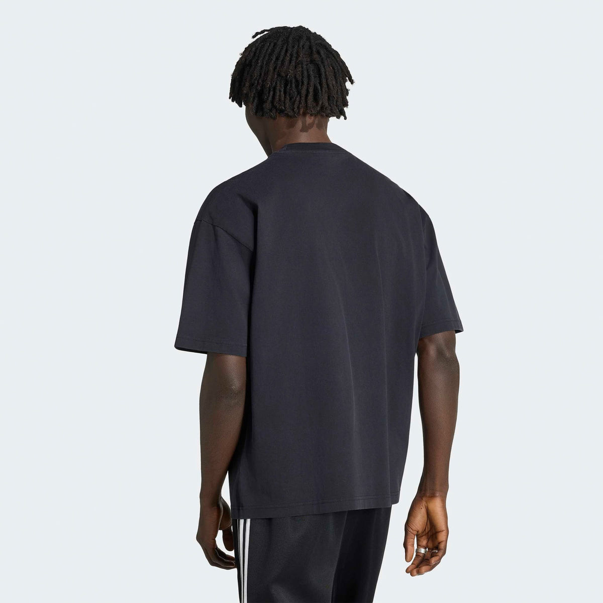 Adidas Elevated Grafik Te Erkek Siyah T-shirt