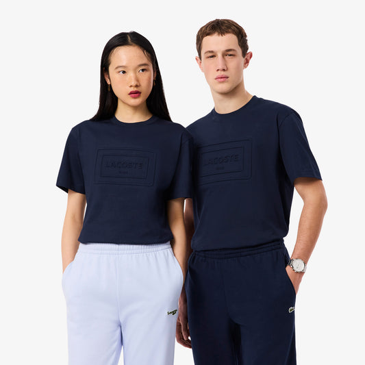 Lacoste Classic Fit Unisex Lacivert T-shirt