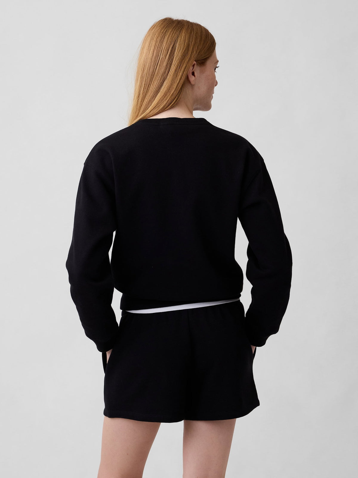 Siyah Gap Logo Sweatshirt