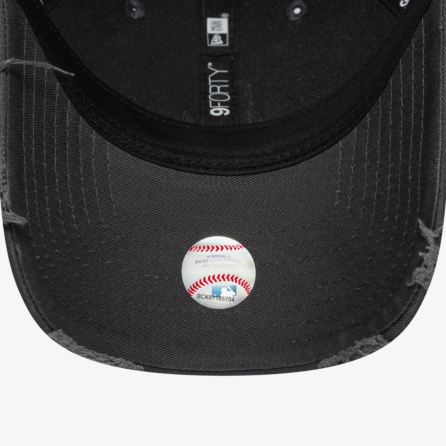 New Era Wash Distress 9forty Losdod Unisex Gri Şapka