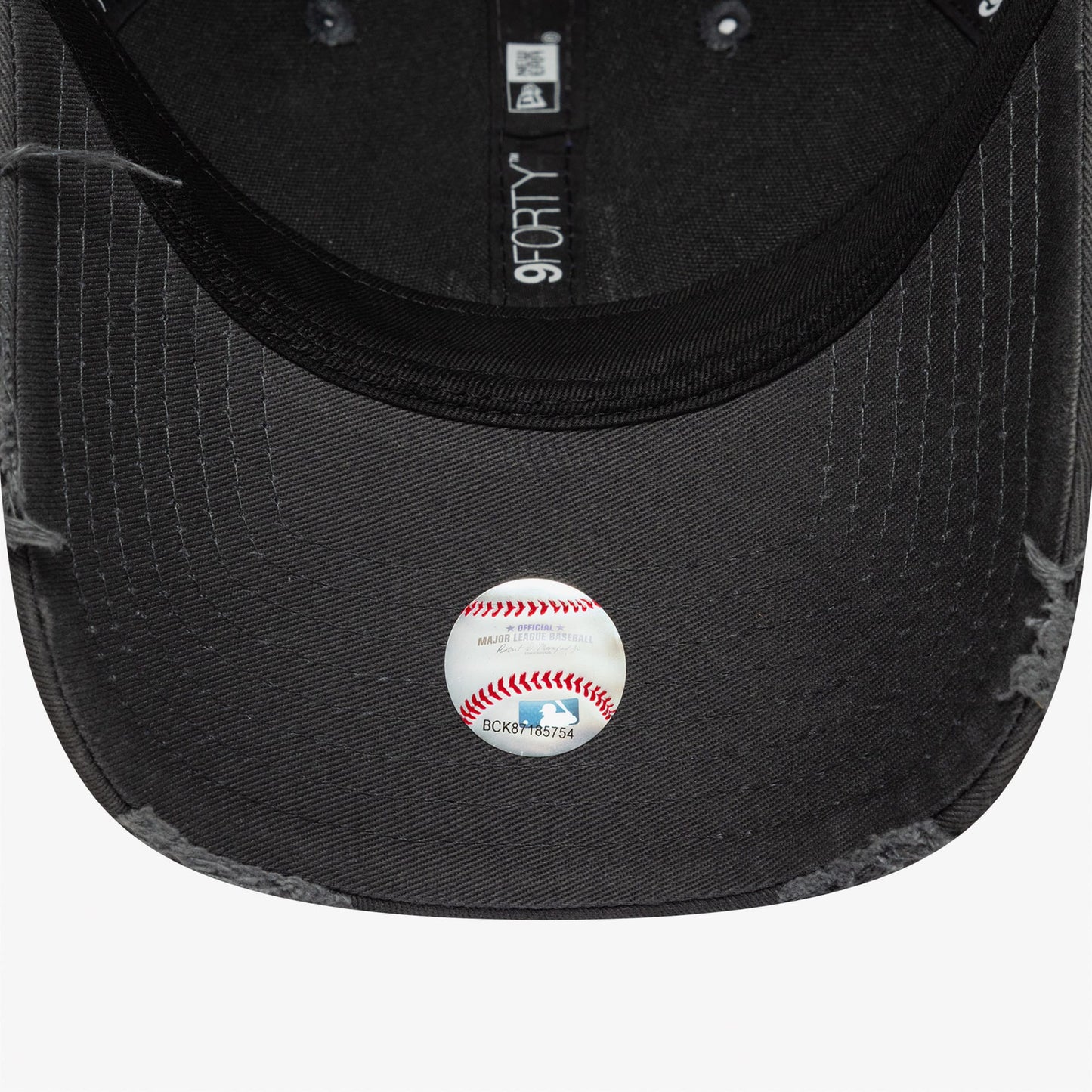 New Era Wash Distress 9forty Losdod Unisex Gri Şapka