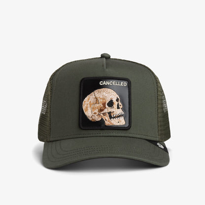 Goorin Bros The Cancelled Skull Unisex Yeşil Şapka