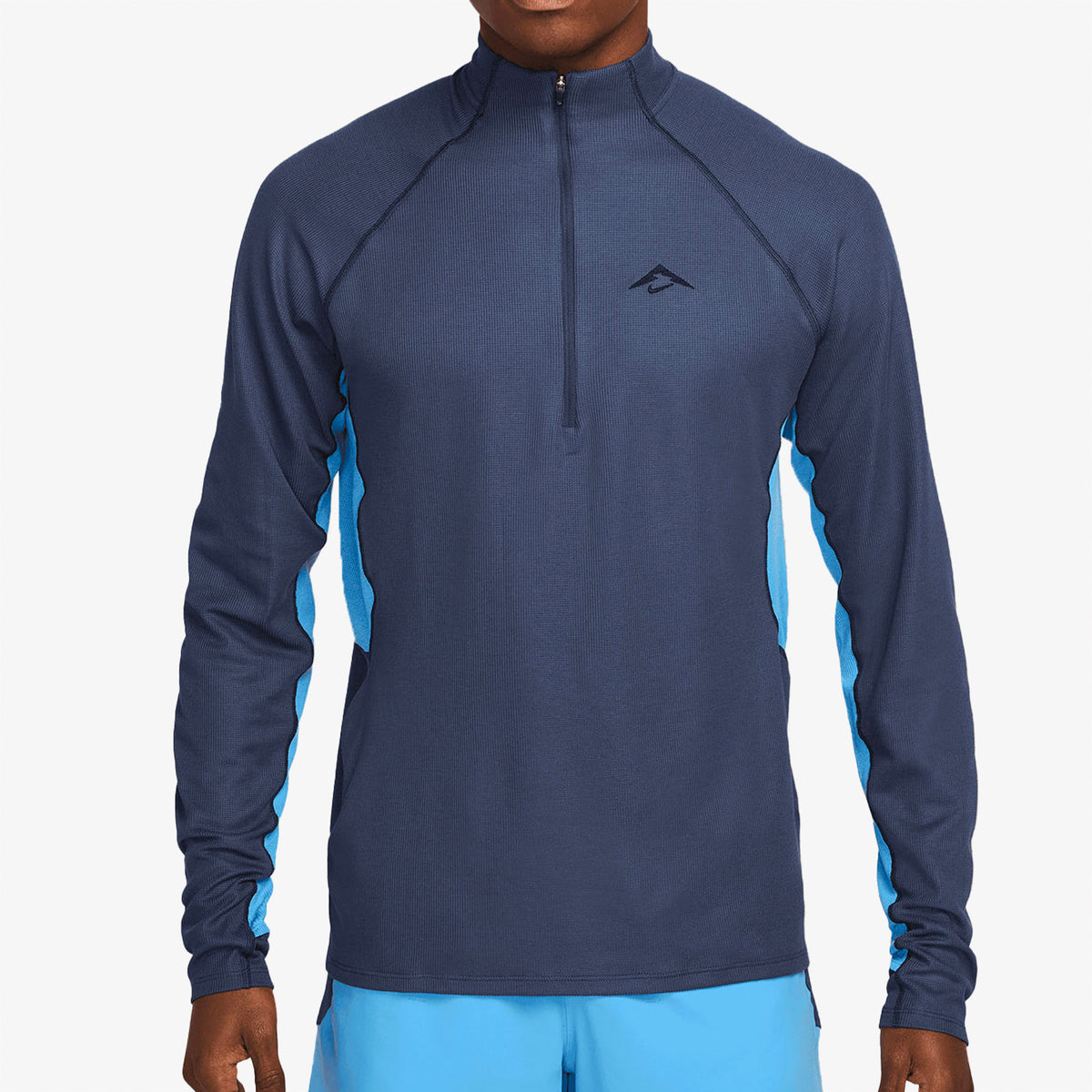 Nike Dri-fıt Trail Midlayer Hz Erkek Lacivert Antrenman Üstü