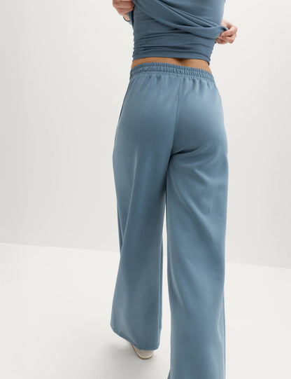Yüksek Bel Geniş Paça Jogger