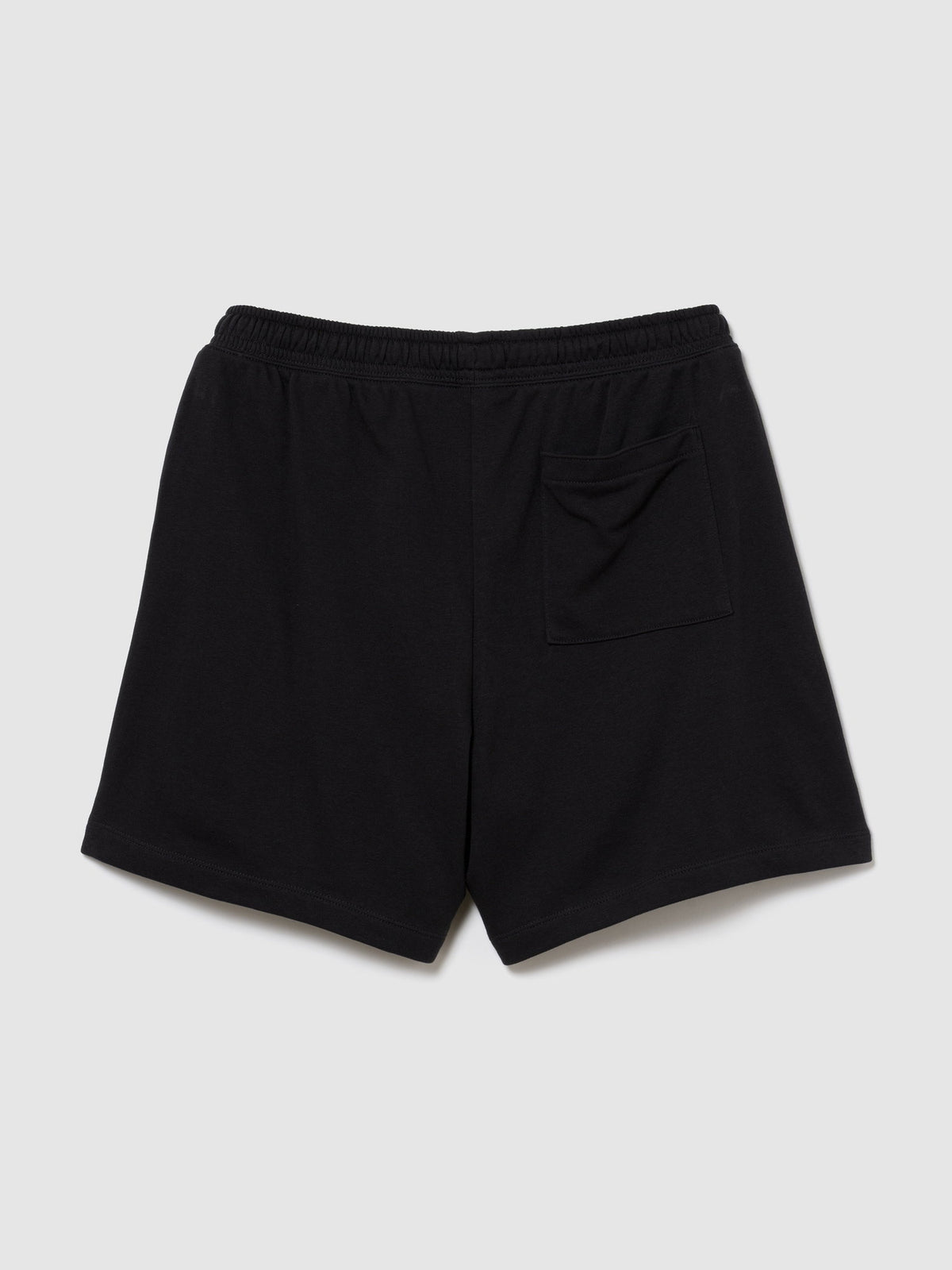 Siyah Relaxed Gap Logo Fransız Havlu Kumaş Şort