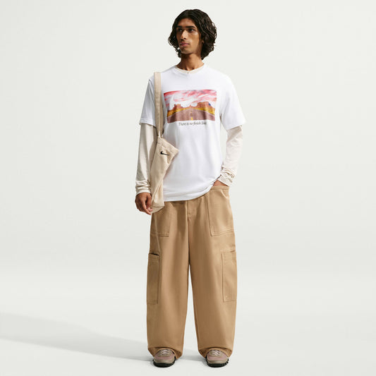 Nike Sportswear Club Photo Erkek Beyaz T-shirt