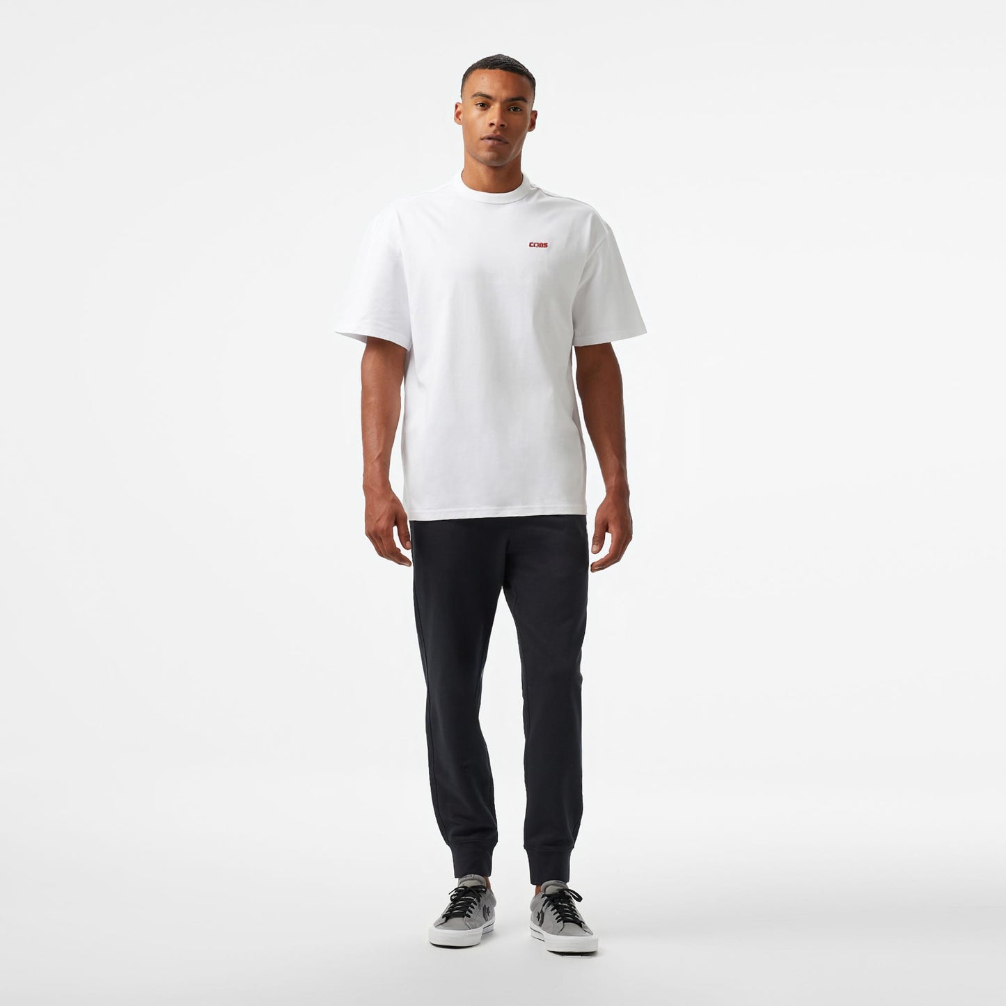 Converse Loose Fit Erkek Beyaz T-shirt