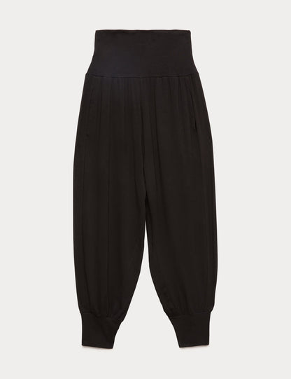Tapered Fit Yüksek Belli Yoga Pantolonu