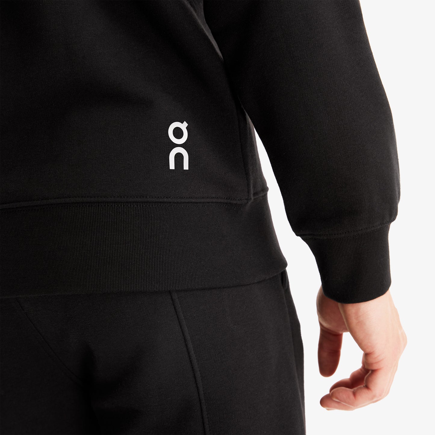 On Club Erkek Siyah Sweatshirt