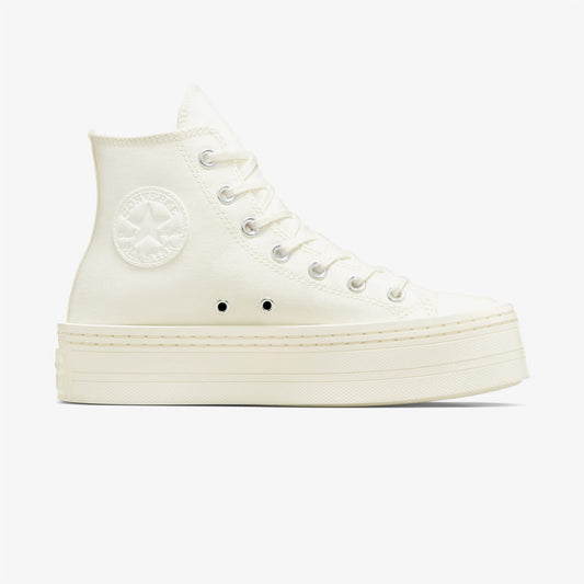 Converse Chuck Taylor All Star Modern Lift Platform Canvas Kadın Krem Sneaker