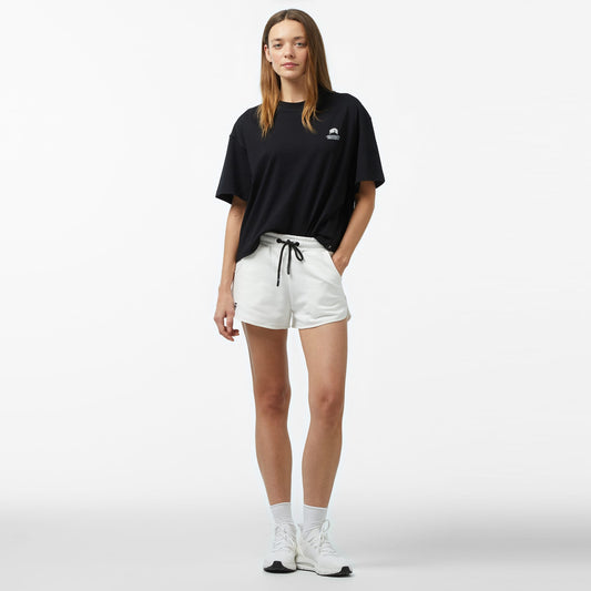 Forfun Ff High Waisted Kadın Beyaz Şort