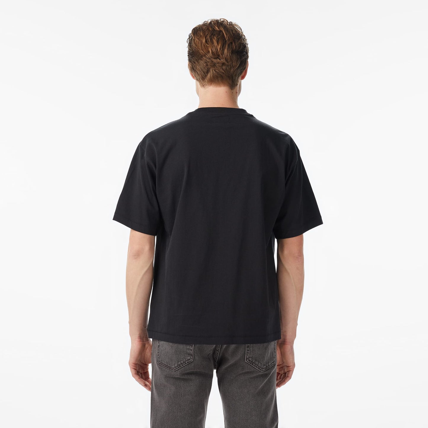 Market Folk Fitted Bear Erkek Gri T-shirt