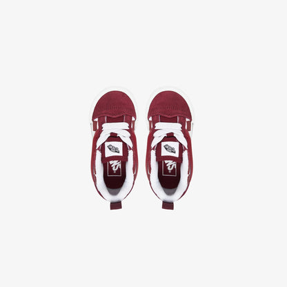 Vans Knu Skool Elastic Lace Bebek Bordo Sneaker