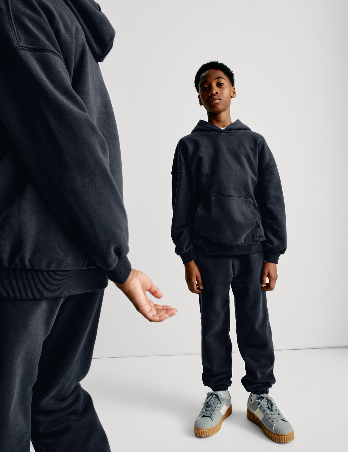 Pamuk Karışımlı Kapüşonlu Sweatshirt (6–16 Yaş)