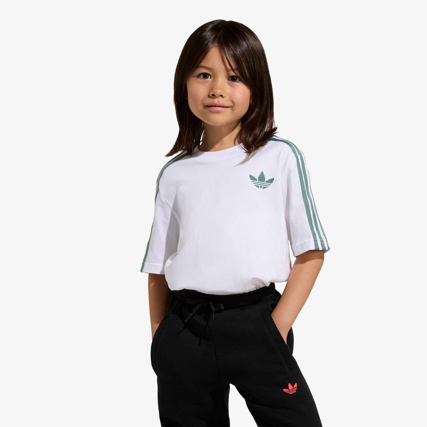 Adidas Minecraft Lo Tee Çocuk Beyaz T-shirt
