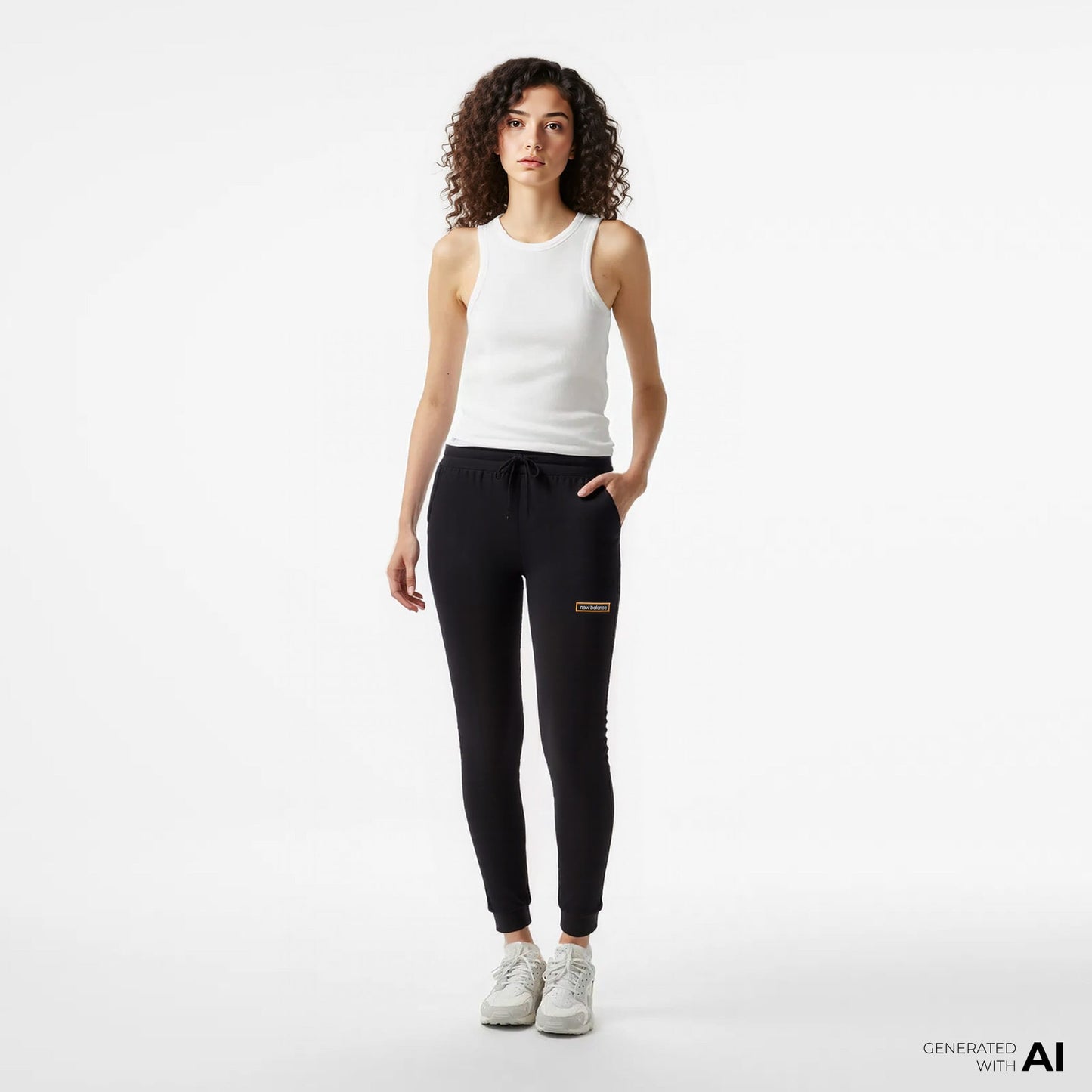New Balance Lifestyle Kadın Siyah Eşofman Altı