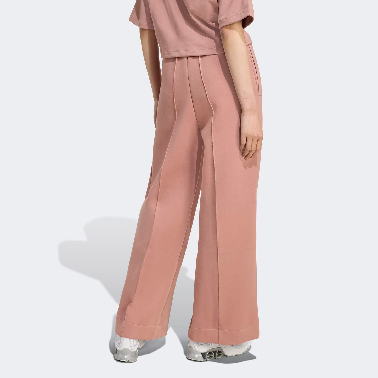 Adidas Off Placed 3 Bant Wide Kadın Pembe Eşofman Altı