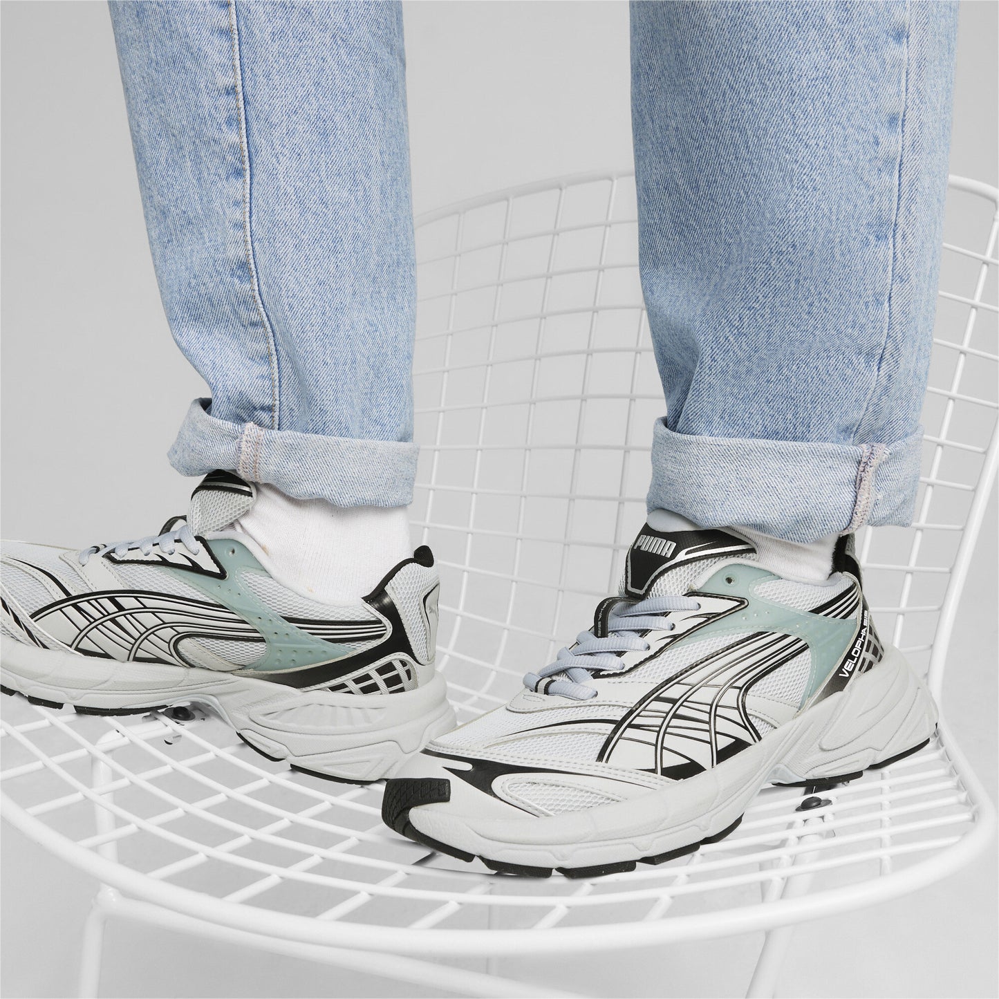 Puma Velophasis Always On Unisex Gri Spor Ayakkabı