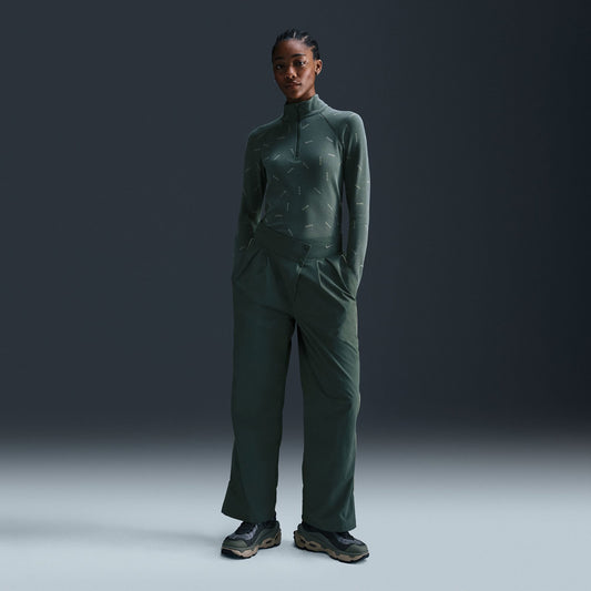 Nike Sportswear Swoosh Plus Kadın Yeşil Eşofman Altı
