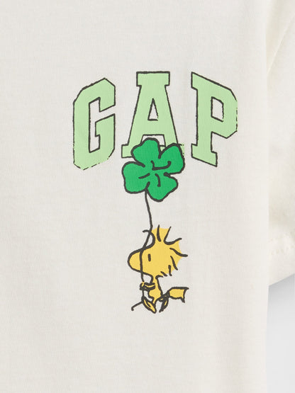 Kırık Beyaz Babygap | Peanuts Grafik T-shirt