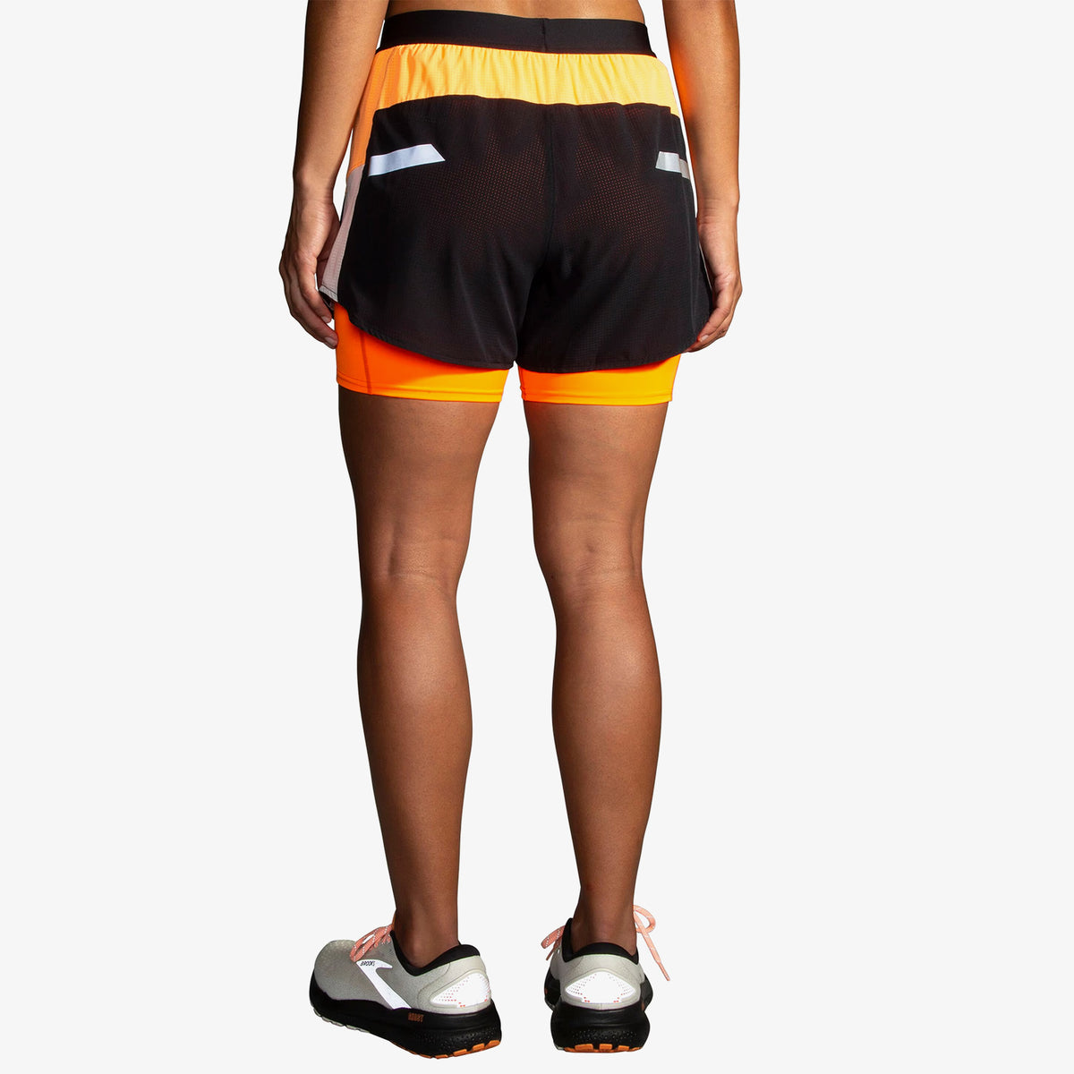 Brooks Run Visible 4 2in1 2.0 Kadın Siyah Şort